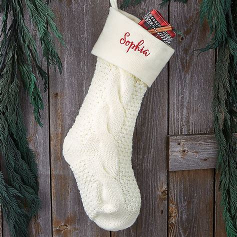 cable knit christmas stocking|personalized knitted christmas stockings sale.